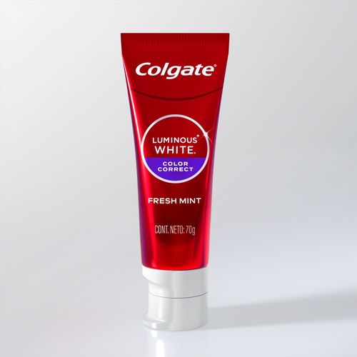 Creme Dental Fresh Mint Colgate Luminous White Color Correct - 70g