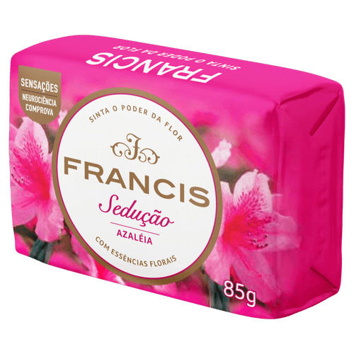 Sabonete Barra Suave Pink 85g Azaléia Francis