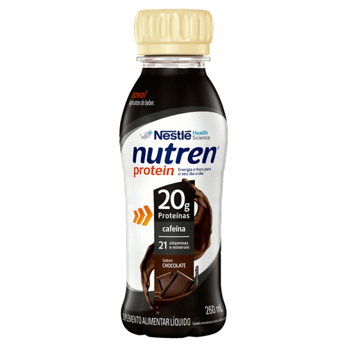 Suplemento Alimentar Nutren Protein Whey 20g de proteínas Chocolate - 260mL