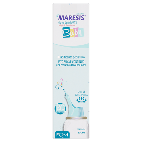 Descongestionante Nasal Maresis Baby Cloreto de Sódio 100ml Spray