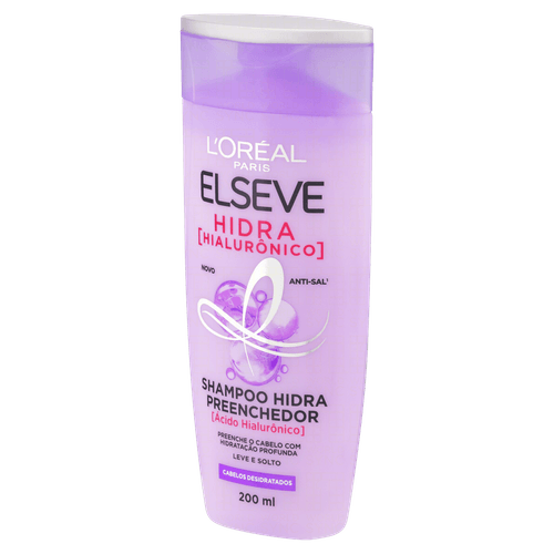 Shampoo Preenchedor Hidra Hialurônico 200ml Elseve L'Oréal Paris
