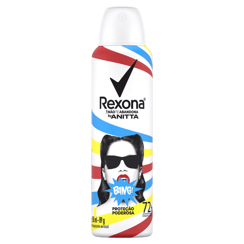 Desodorante Rexona Aerosol Anitta Bang 90G - Rexona