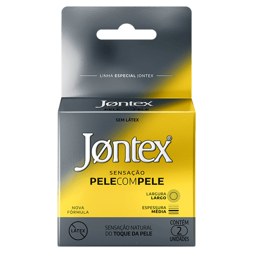 Preserv Jontex Sensitive Pele Com Pele C/2 - Jontex