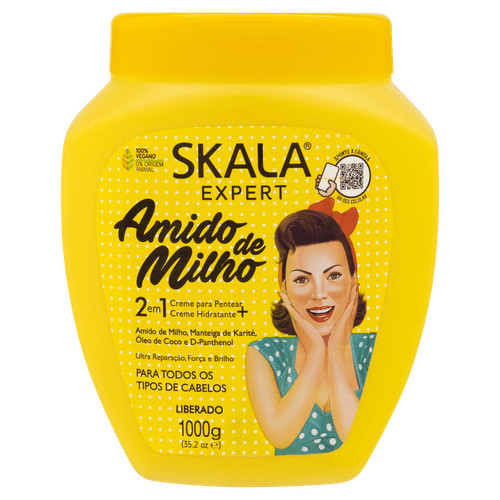 Creme Skala Amido Milho 1Kg - Skala