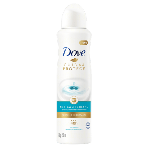 Desodorante Antitranspirante Aerosol Dove Cuida & Protege Antibacteriano