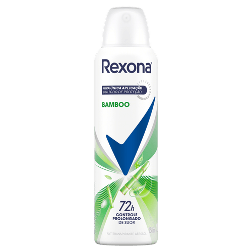 Desodorante Antitranspirante Aerosol Rexona Bamboo - 150ml