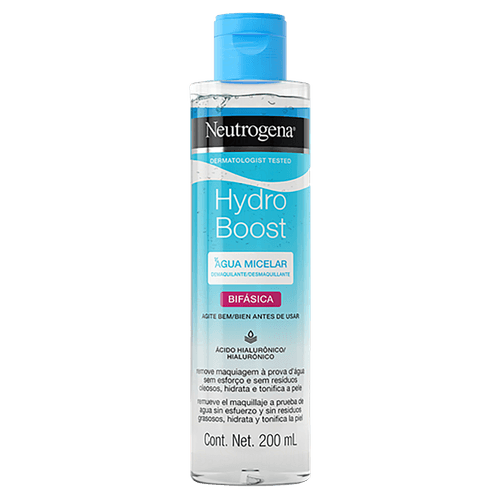 Água Micelar Ntg Hydroboost Ag Bisafica 200ml