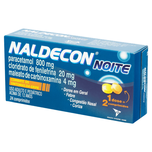 Naldecon Noit 24 Comprimidos