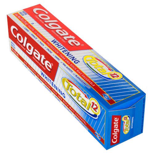 Pasta de Dente Total 12 Whitening 90g Clean Mint Colgate