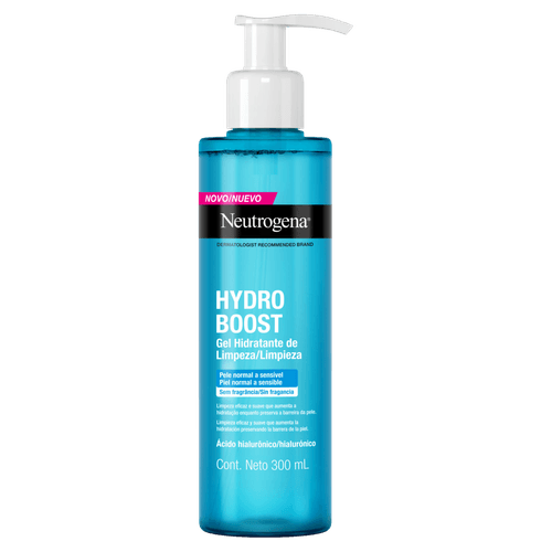 Gel de Limpeza Hidratante sem Perfume Neutrogena Hydro Boost - 300ml