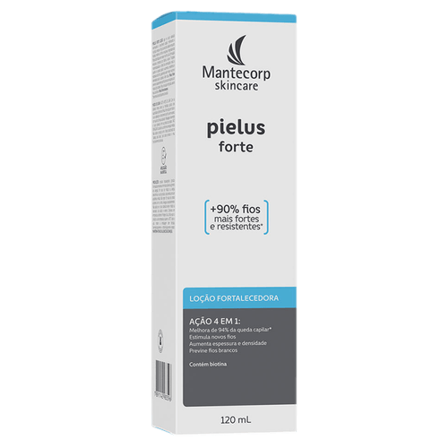 Loção Capilar Fortalecedora Mantecorp Skincare Pielus Forte - 120ml Pump