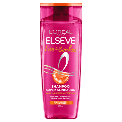 Shampoo L'oréal Paris Elseve Liso dos Sonhos - 200ml