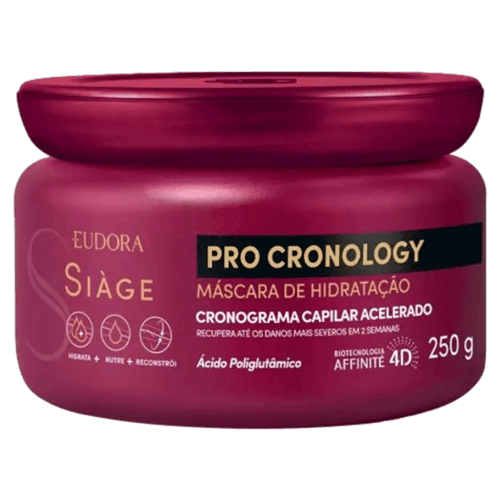 Máscara de Hidratação Eudora Siàge Pro Cronology - 250g