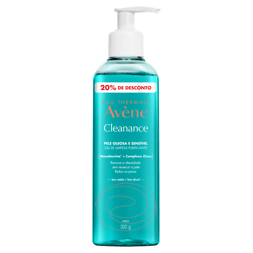 Gel de Limpeza Purificante Cleanance Azul 300g Avène