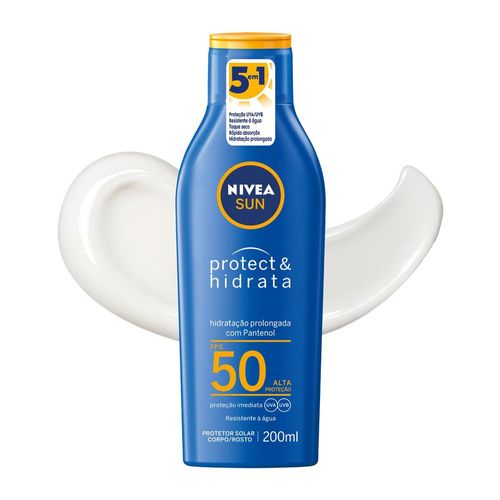 Protetor Solar Nivea Sun Protect & Hidrata - FPS50 - 200ml