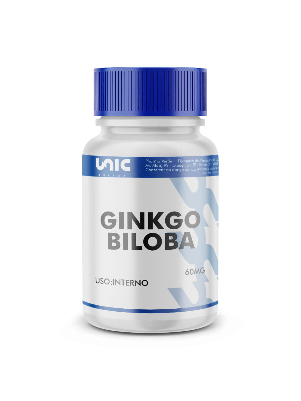 Ginkgo biloba 60mg 90 Cápsulas