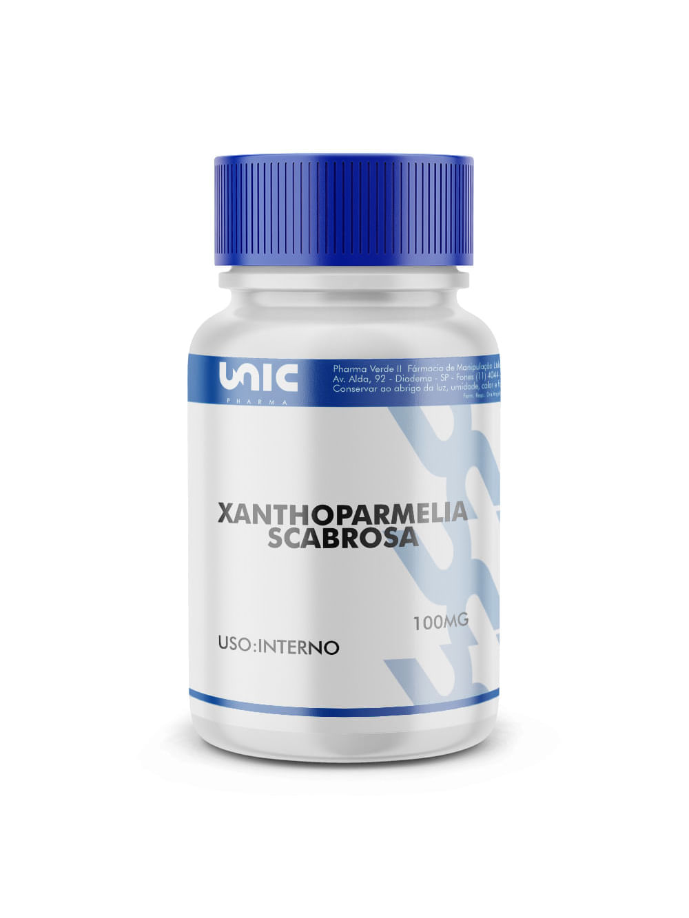 Encontraproduto.com.br - Xanthoparmelia scabrosa 100mg 30 Cápsulas