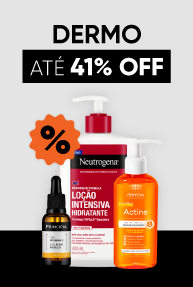 Dermo até 40% OFF