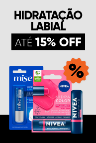 Cuidado Labial até 35% OFF
