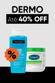 DERMO ATÉ 40% OFF 